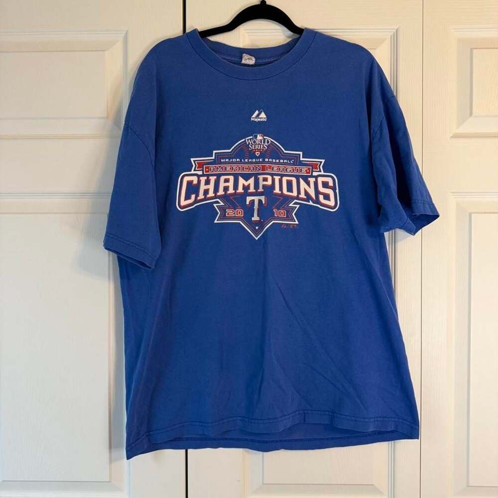Majestic Athletic Texas Rangers 2010 World Series Champions T-Shirt